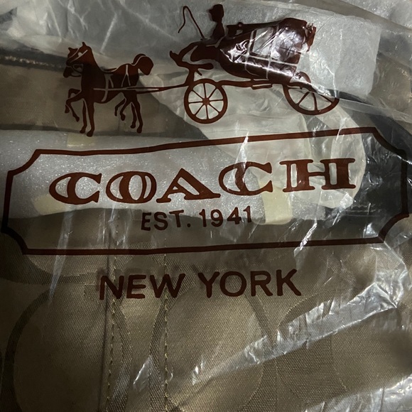 NEW UNOPENED coach bag brown and vintage - Picture 4 of 4